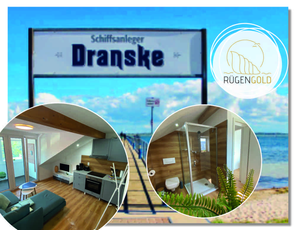 RügenGold Ferienwohnung Dranske Appartement 12.1
